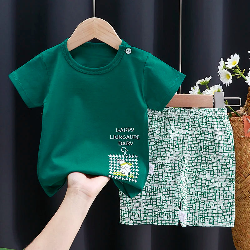 Cartoon Cotton Summer Set