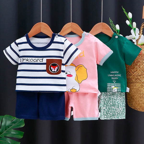 Cartoon Cotton Summer Set
