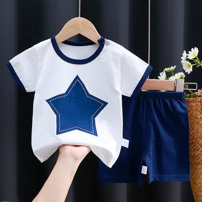 Cartoon Cotton Summer Set