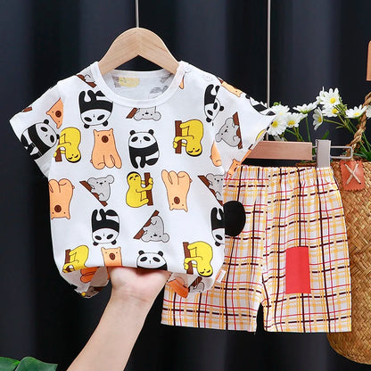 Cartoon Cotton Summer Set