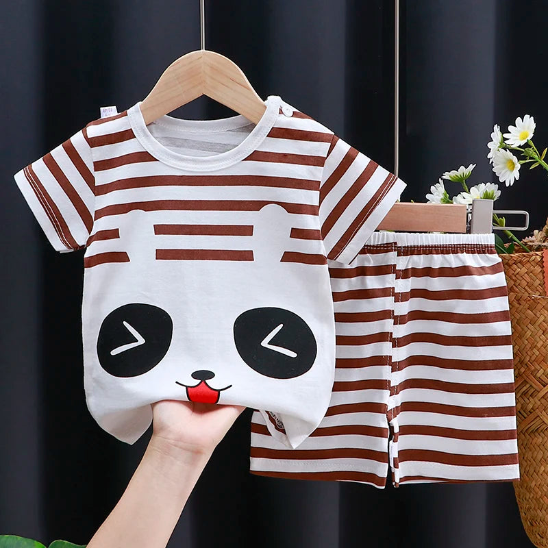 Cartoon Cotton Summer Set
