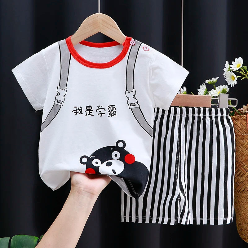 Cartoon Cotton Summer Set