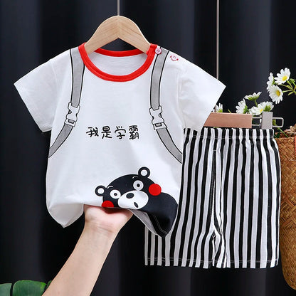 Cartoon Cotton Summer Set