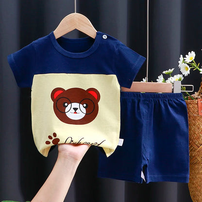 Cartoon Cotton Summer Set