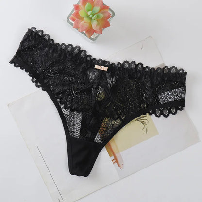 Women's Lace Lingerie & Nightgown Set