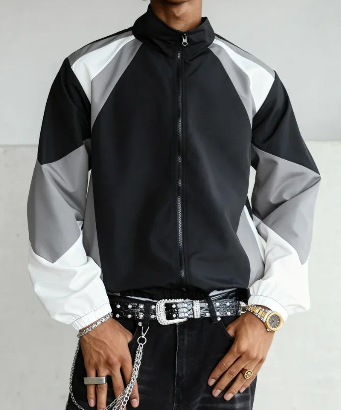 Lightweight Color-Blocked Jacket