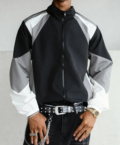 Lightweight Color-Blocked Jacket