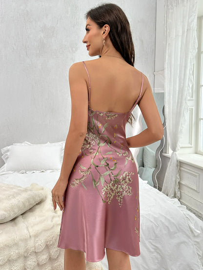Dreamy Floral Sleep Dress - Soft Nightgown