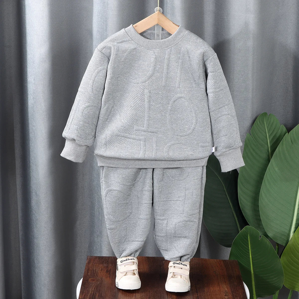 Kids Long Sleeve Hoodie & Pants Set