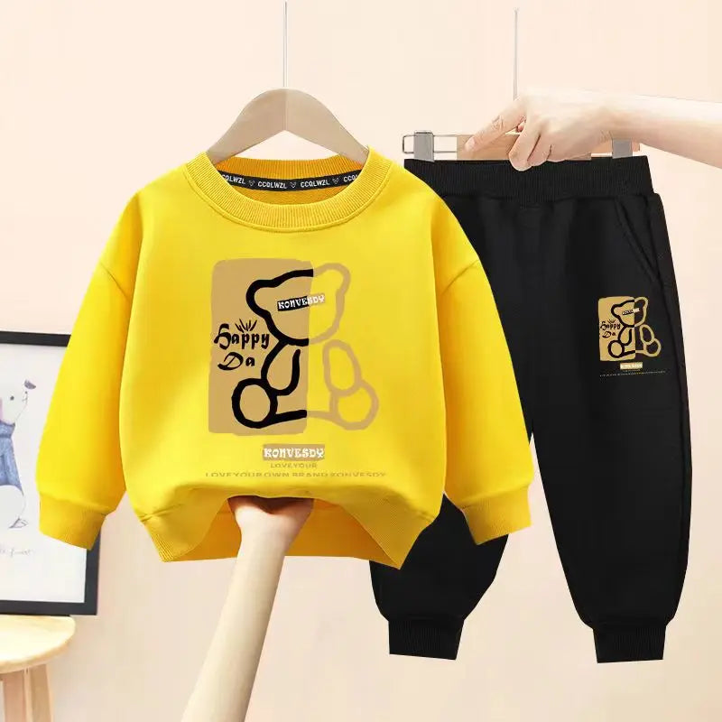 Kids Bear Tracksuit Set