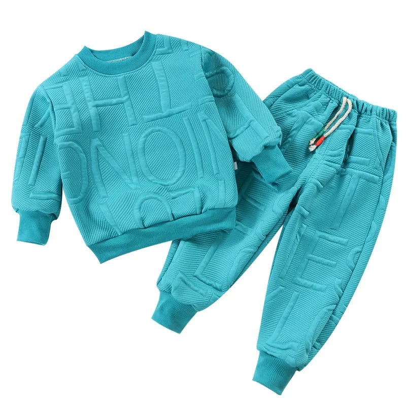 Kids Long Sleeve Hoodie & Pants Set