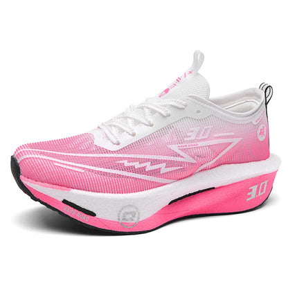 Carbon Stride Athletic Sneakers