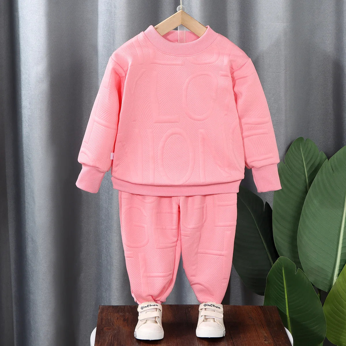 Kids Long Sleeve Hoodie & Pants Set