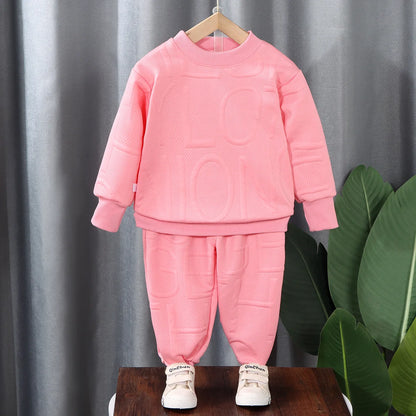 Kids Long Sleeve Hoodie & Pants Set