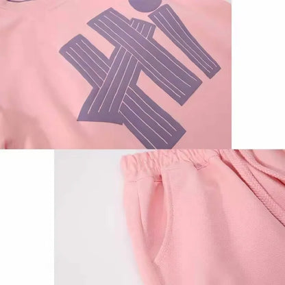 Girls Summer T-Shirt & Shorts Set