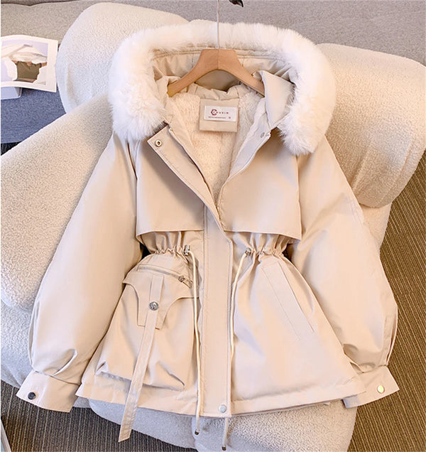 Chic Hooded Winter Parka