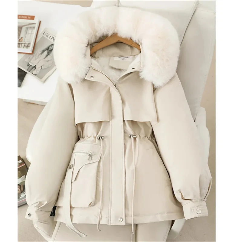 Chic Hooded Winter Parka