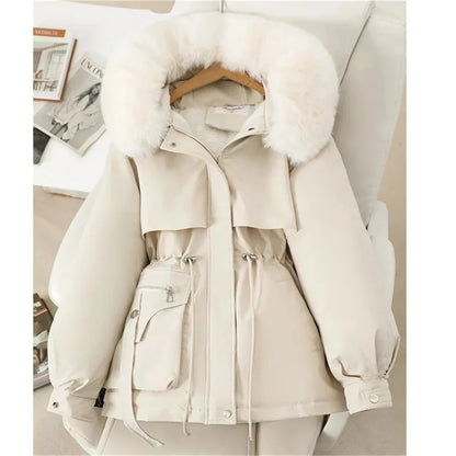 Chic Hooded Winter Parka