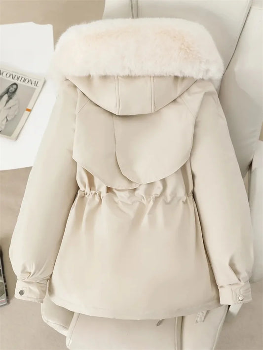 Chic Hooded Winter Parka