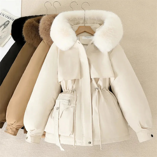 Chic Hooded Winter Parka
