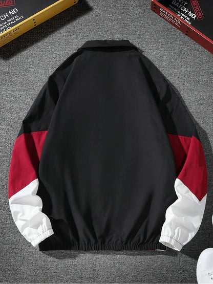 Lightweight Color-Blocked Jacket