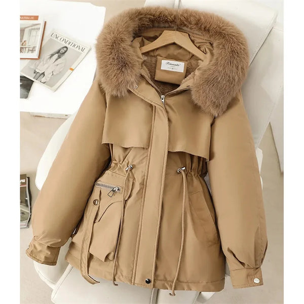 Chic Hooded Winter Parka