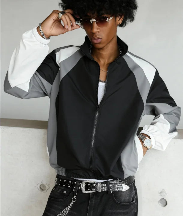 Lightweight Color-Blocked Jacket