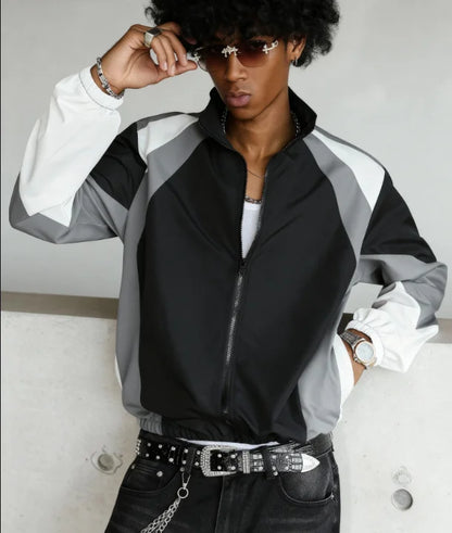 Lightweight Color-Blocked Jacket