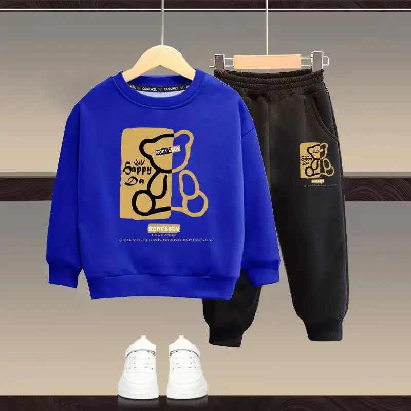 Kids Bear Tracksuit Set