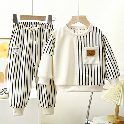 Kids Long Sleeve Hoodie & Pants Set
