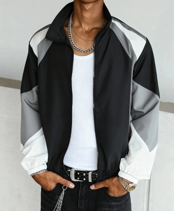 Lightweight Color-Blocked Jacket