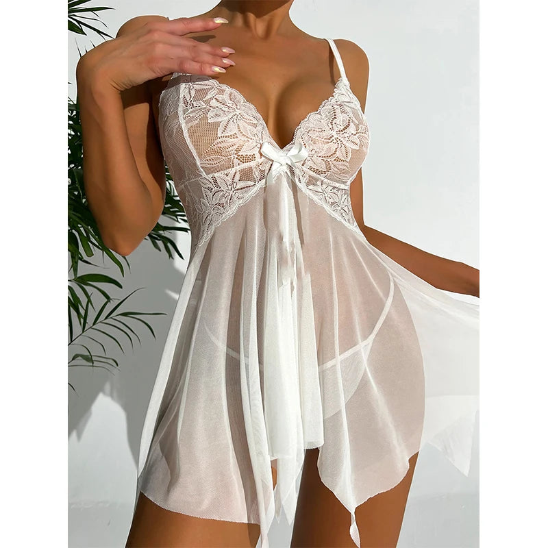 Elegant Lace Sleepwear