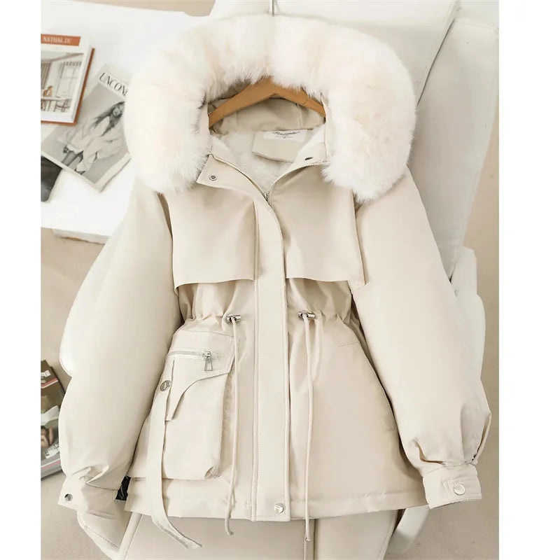 Chic Hooded Winter Parka
