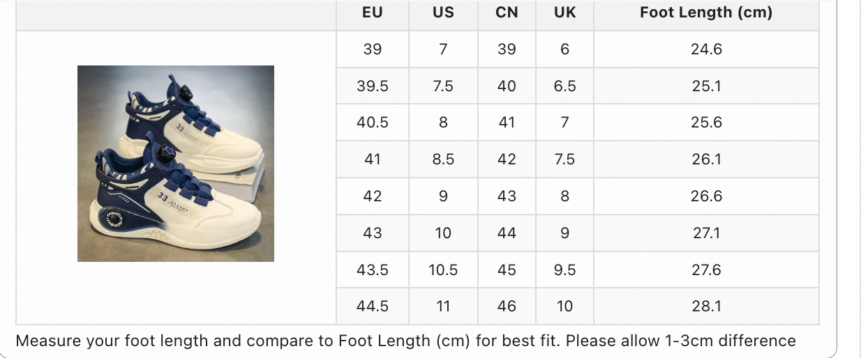 Men's Comfy Grip Sneakers