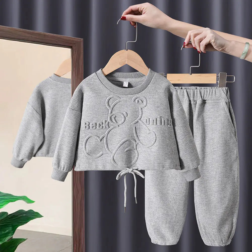 Kids Long Sleeve Hoodie & Pants Set