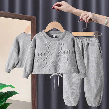 Kids Long Sleeve Hoodie & Pants Set
