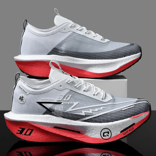 Carbon Stride Athletic Sneakers