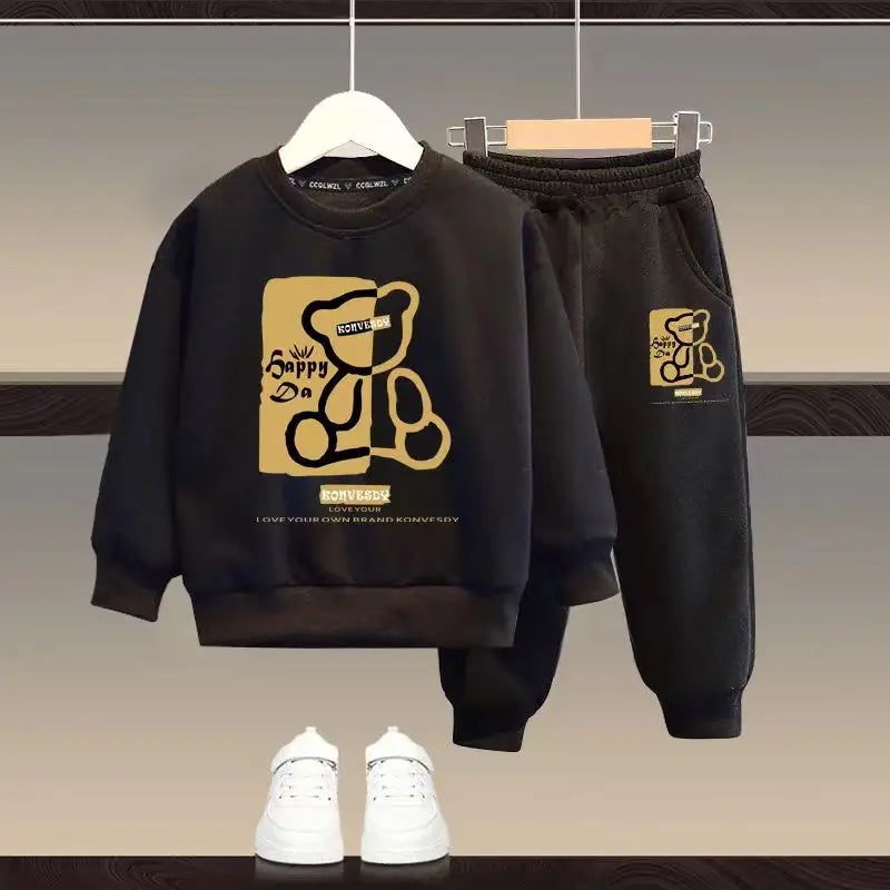 Kids Bear Tracksuit Set