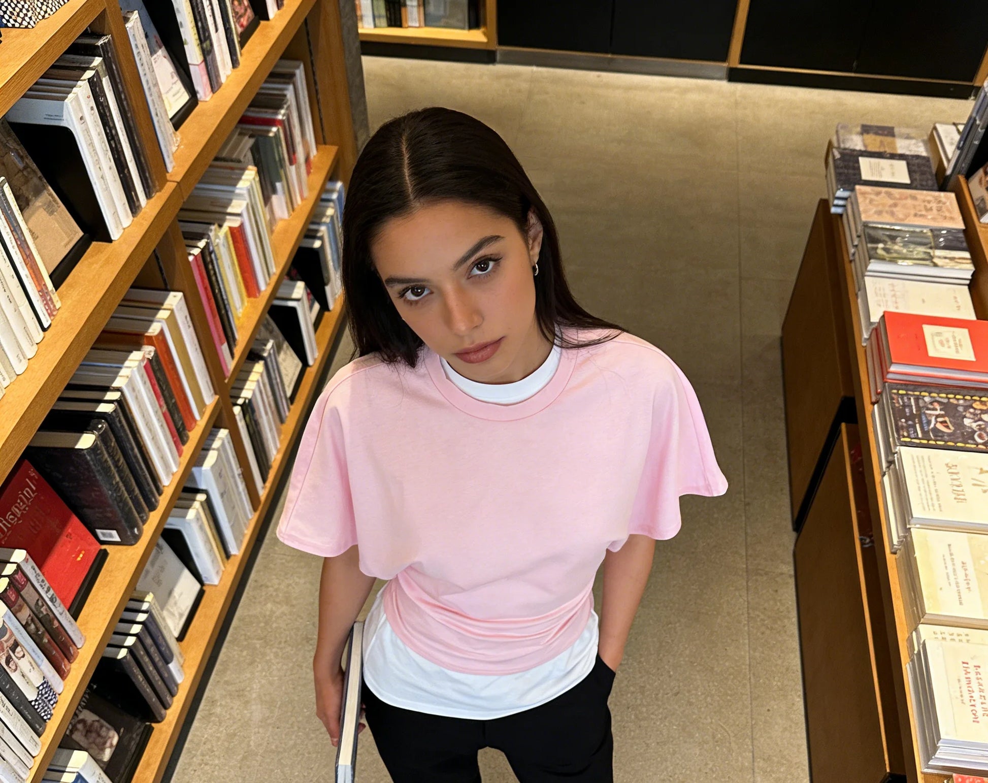 Women pink  Crop Top