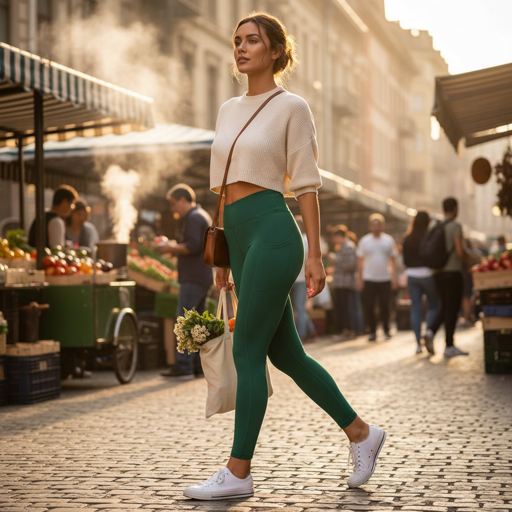 High-Waist Pocket Yoga Leggings