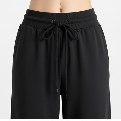 Women's High-Waist Wide-Leg Yoga Joggers