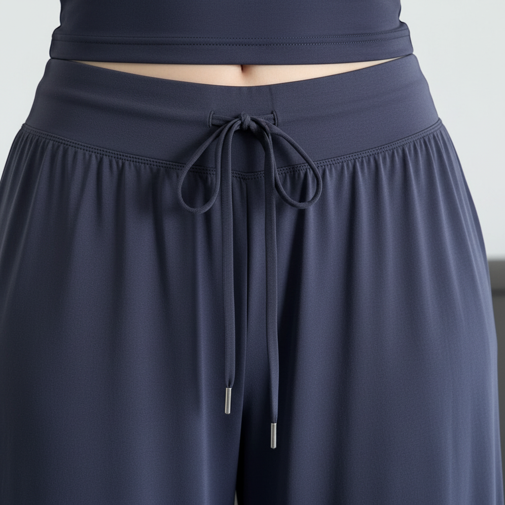 Women's High-Waist Wide-Leg Yoga Joggers