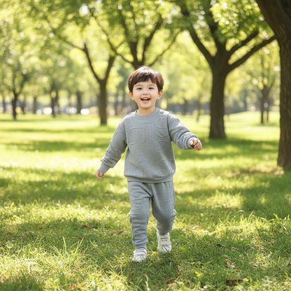 Kids Long Sleeve Hoodie & Pants Set