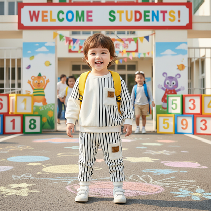 Kids Long Sleeve Hoodie & Pants Set