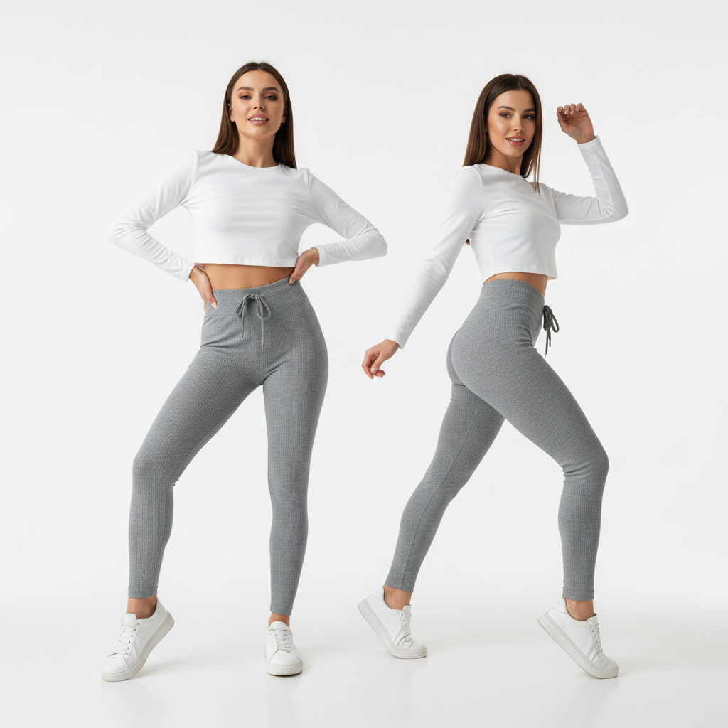 Women's High-Waist Stretch Leggings