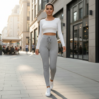 Women's High-Waist Stretch Leggings