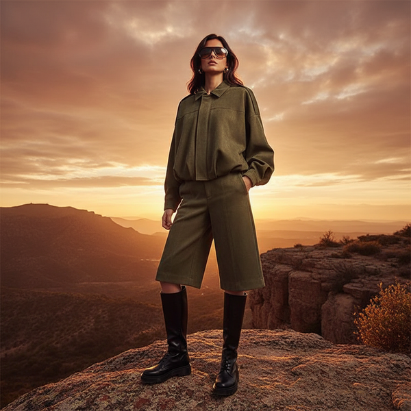 Stylish Two-Piece Women